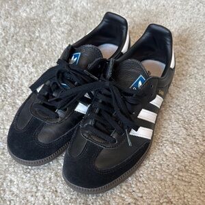 Adidas Samba Classic Black and White Men's Shoes